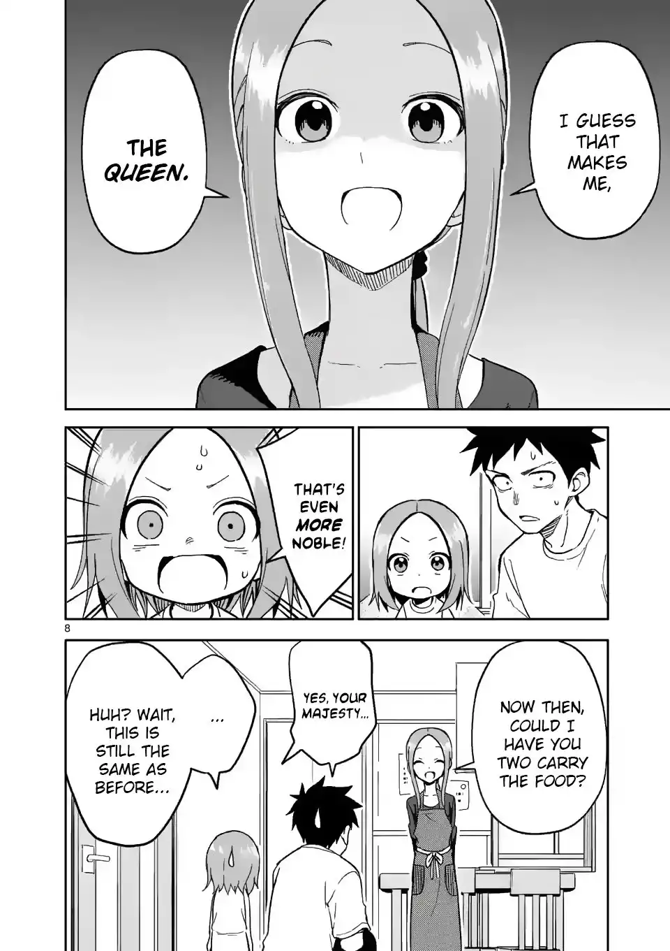 Karakai Jouzu no (Moto) Takagi-san Chapter 183 8